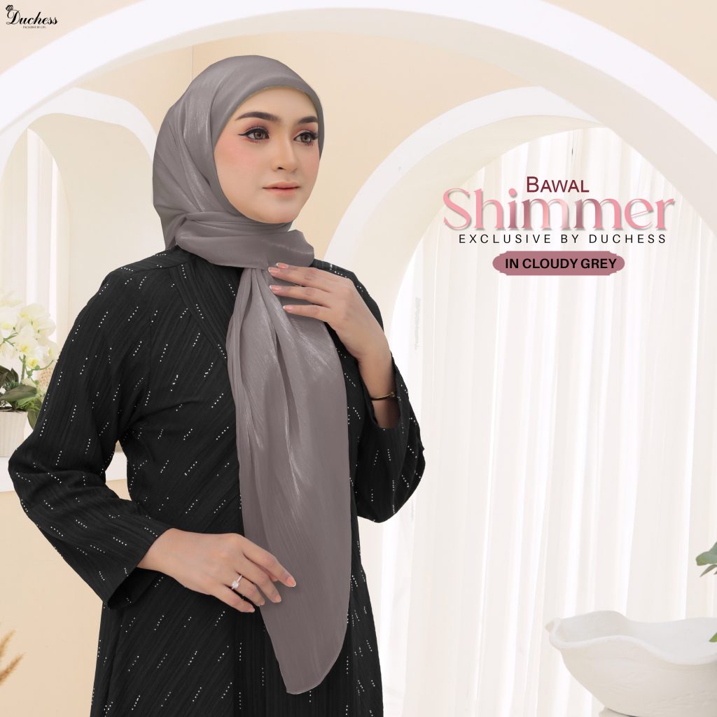 BAWAL SHIMMER - CLOUDY GREY