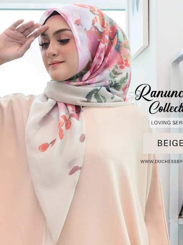 RANUNCULUS COLLECTION IN LOVING – BEIGE