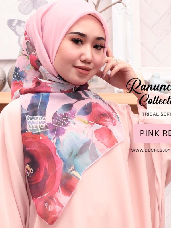 RANUNCULUS COLLECTION IN TRIBAL – PINK RED