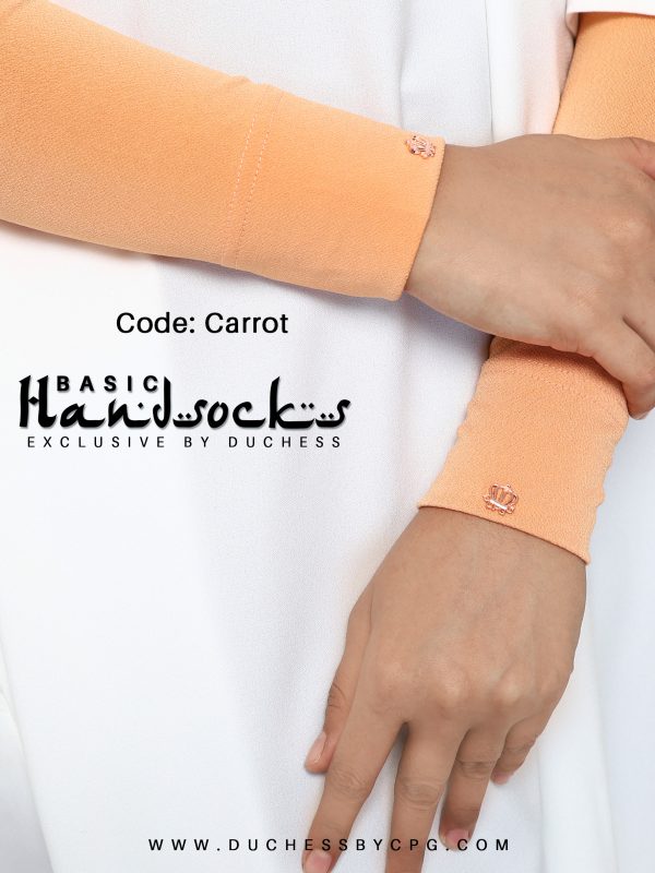 DUCHESS BASIC HANDSOCKS – CARROT
