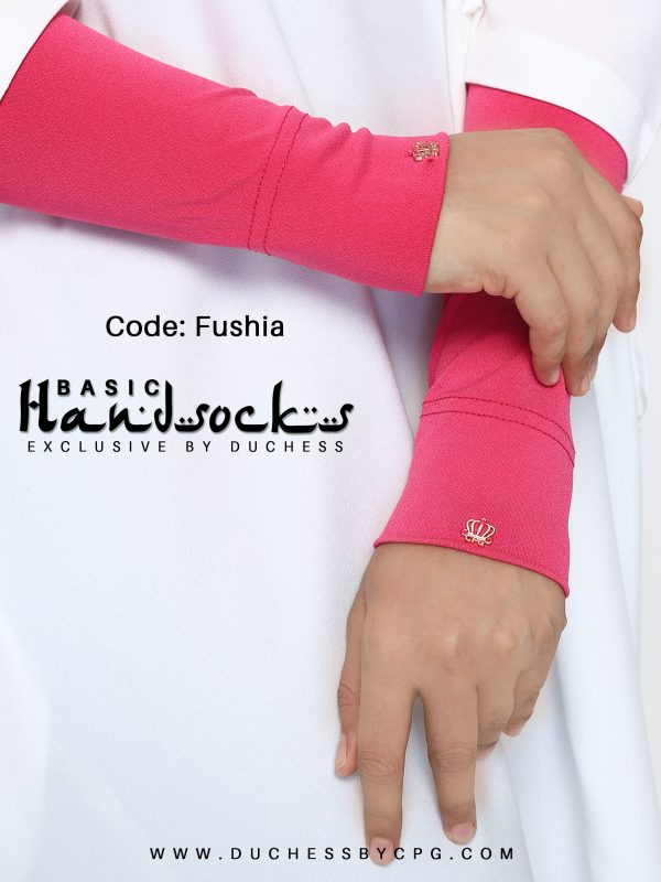 DUCHESS BASIC HANDSOCKS – FUSHIA