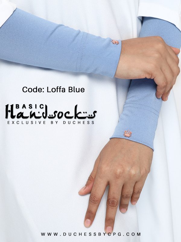 DUCHESS BASIC HANDSOCKS – LOFFA BLUE