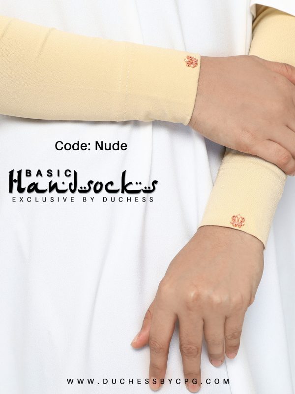 DUCHESS BASIC HANDSOCKS – NUDE