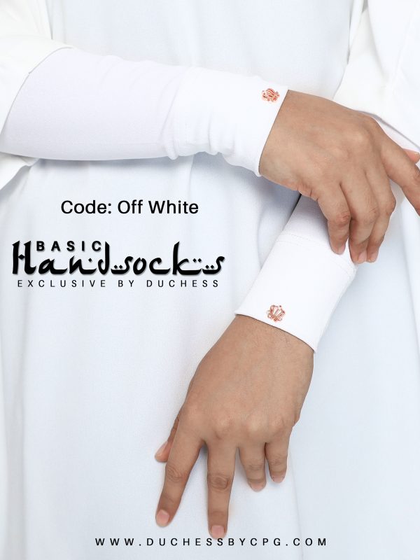 DUCHESS BASIC HANDSOCKS – OFF WHITE