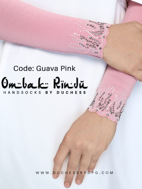 DUCHESS OMBAK RINDU HANDSOCKS – GUAVA PINK