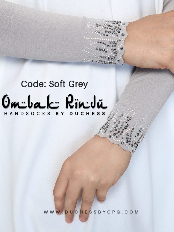 DUCHESS OMBAK RINDU HANDSOCKS – SOFT GREY