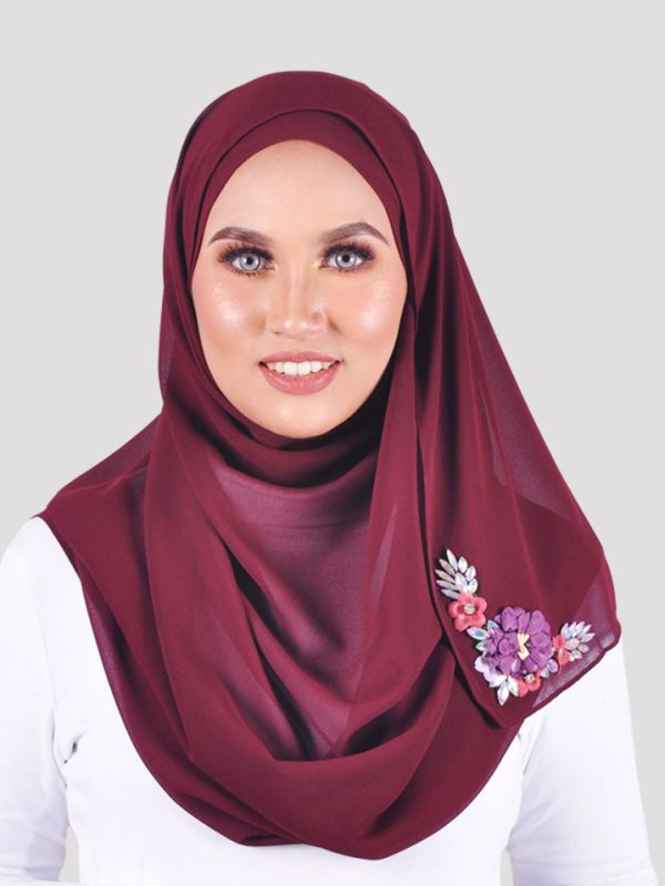 RIHANNA SHAWL – TAWNY PORT