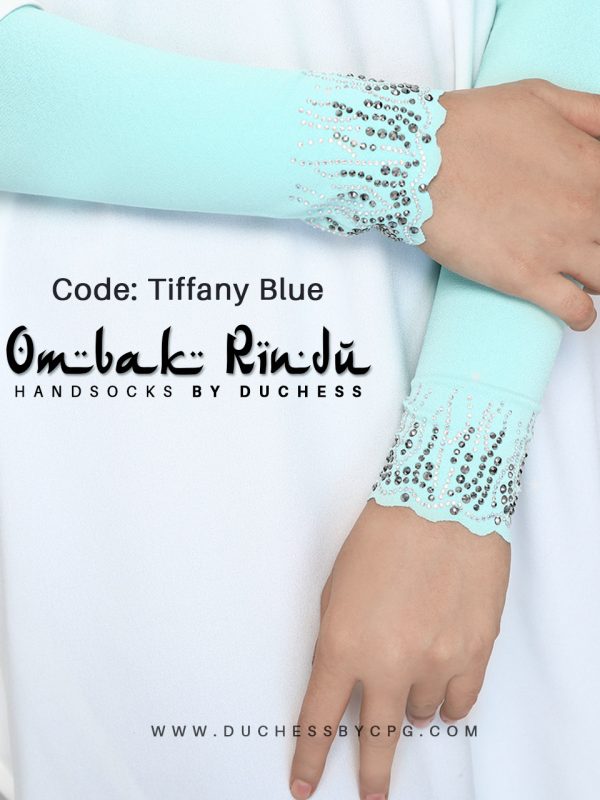 DUCHESS OMBAK RINDU HANDSOCKS – TIFFANY BLUE