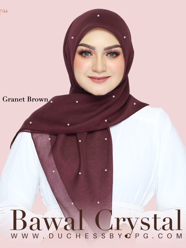 BAWAL CRYSTAL – GRANET BROWN