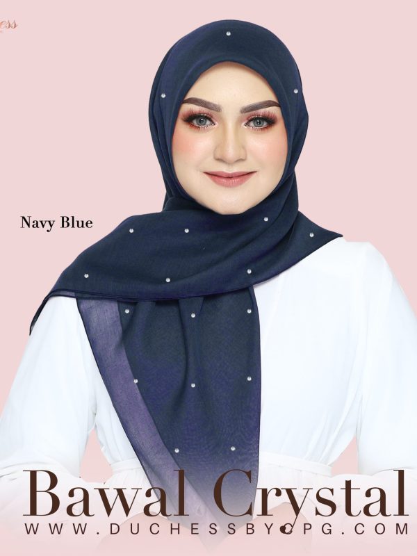 BAWAL CRYSTAL – NAVY BLUE