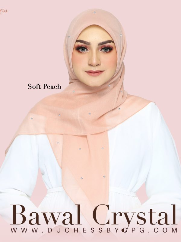 BAWAL CRYSTAL - SOFT PEACH