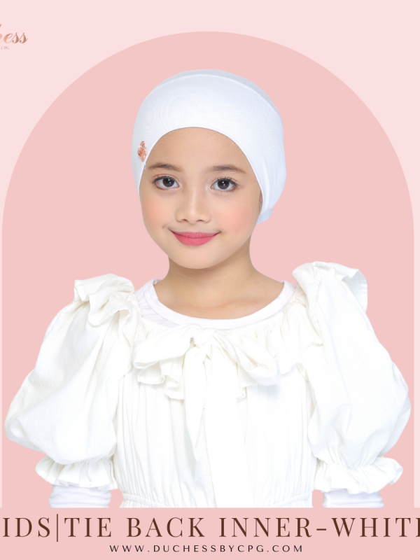 TIE BACK KIDS –  WHITE
