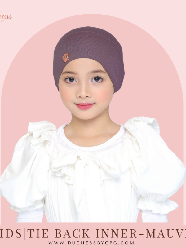 TIE BACK KIDS –  MAUVE
