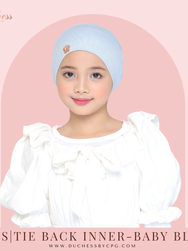 TIE BACK KIDS –  BABY BLUE