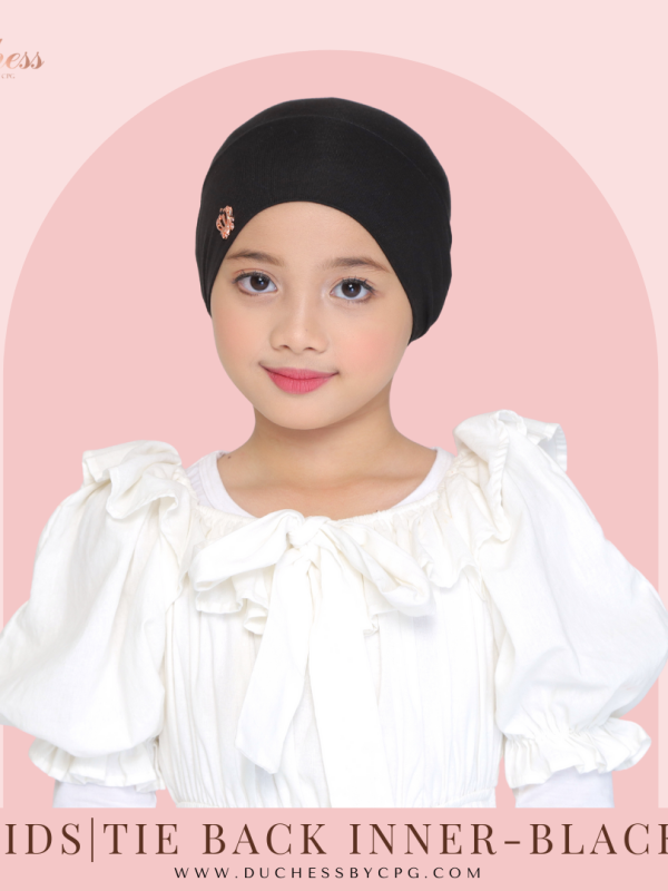 TIE BACK KIDS –  BLACK