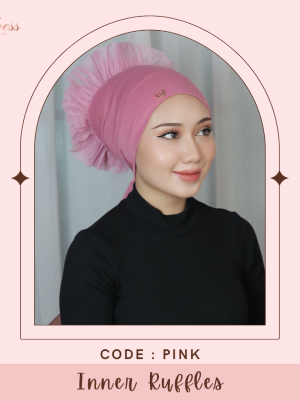 Inner Ruffles Kepok-Kepok – Pink