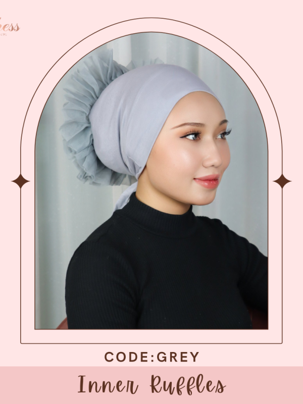 Inner Ruffles Kepok-Kepok – Grey