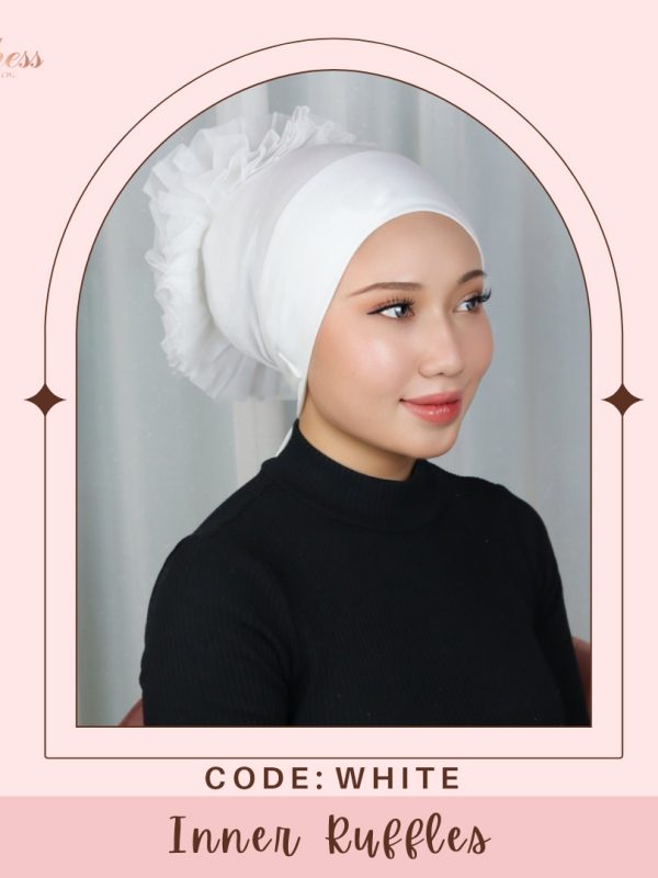 Inner Ruffles Kepok-Kepok - White