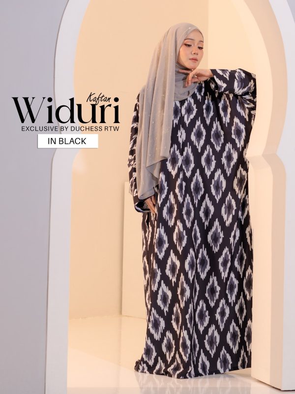 KAFTAN WIDURI – BLACK