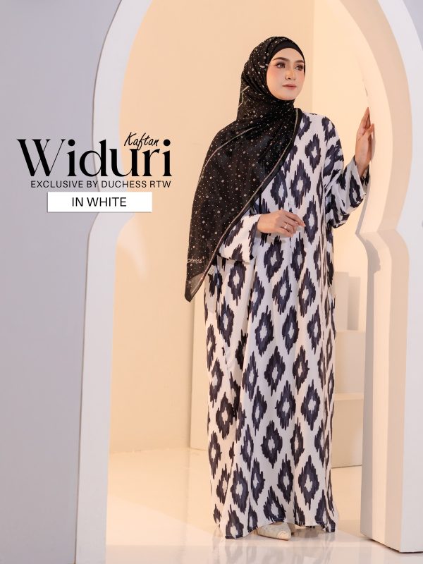 KAFTAN WIDURI – WHITE