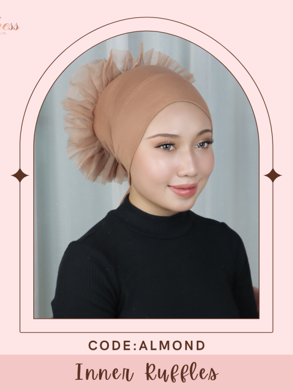 Inner Ruffles Kepok-Kepok – Almond